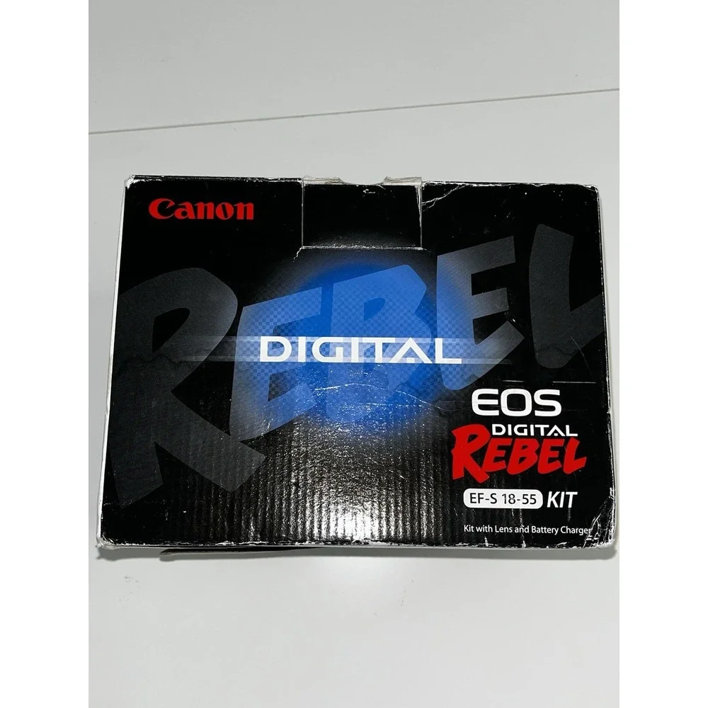Canon EOS Digital‎ Rebel EF-S 18-55 Kit Camera & Lens Great Condition